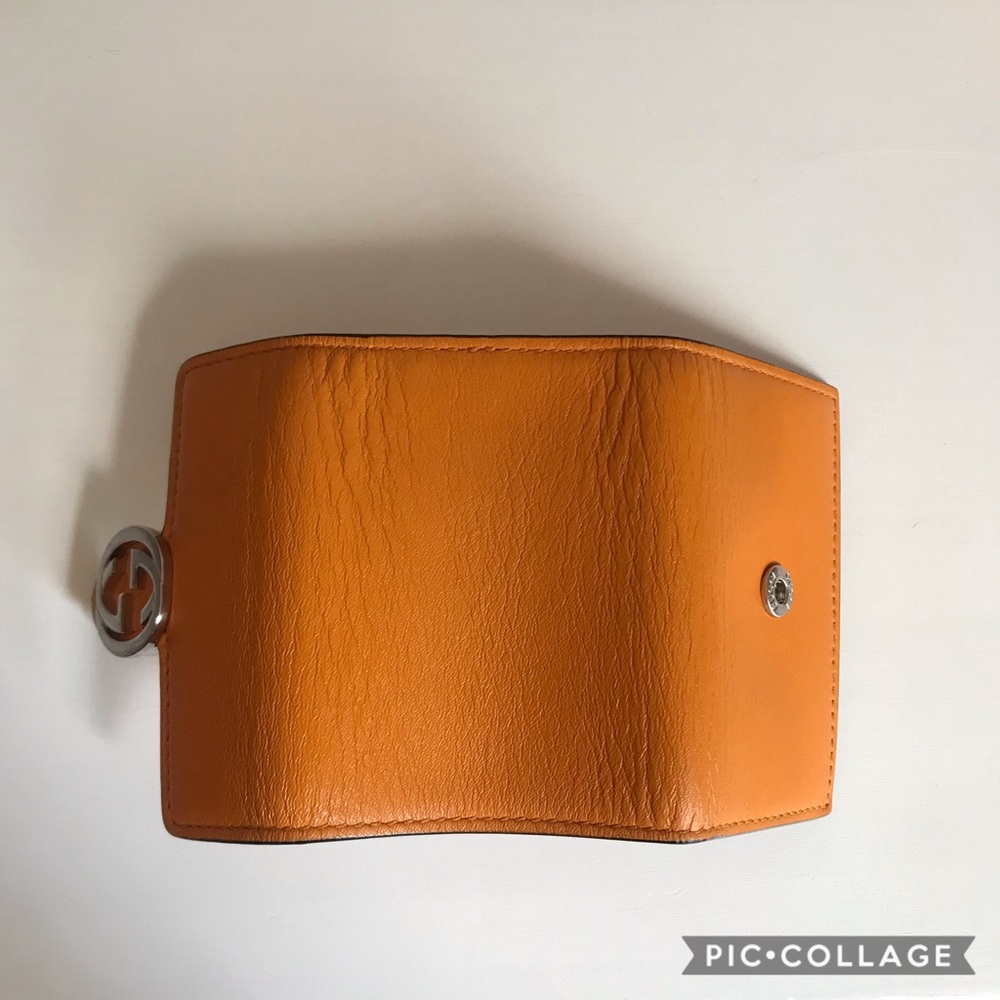 Authentic Gucci Orange 6 Rings Key Holder Case - Picture 4 of 7